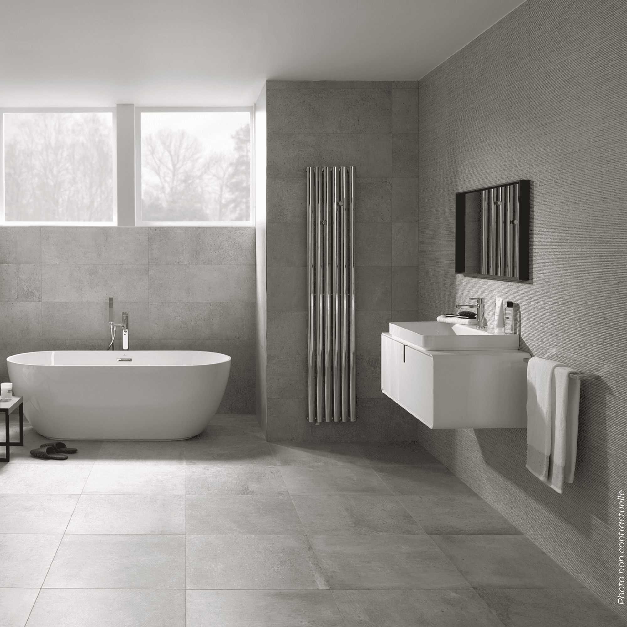 59.6X59.6 PARK ACERO R9 PV PORCELANOSA