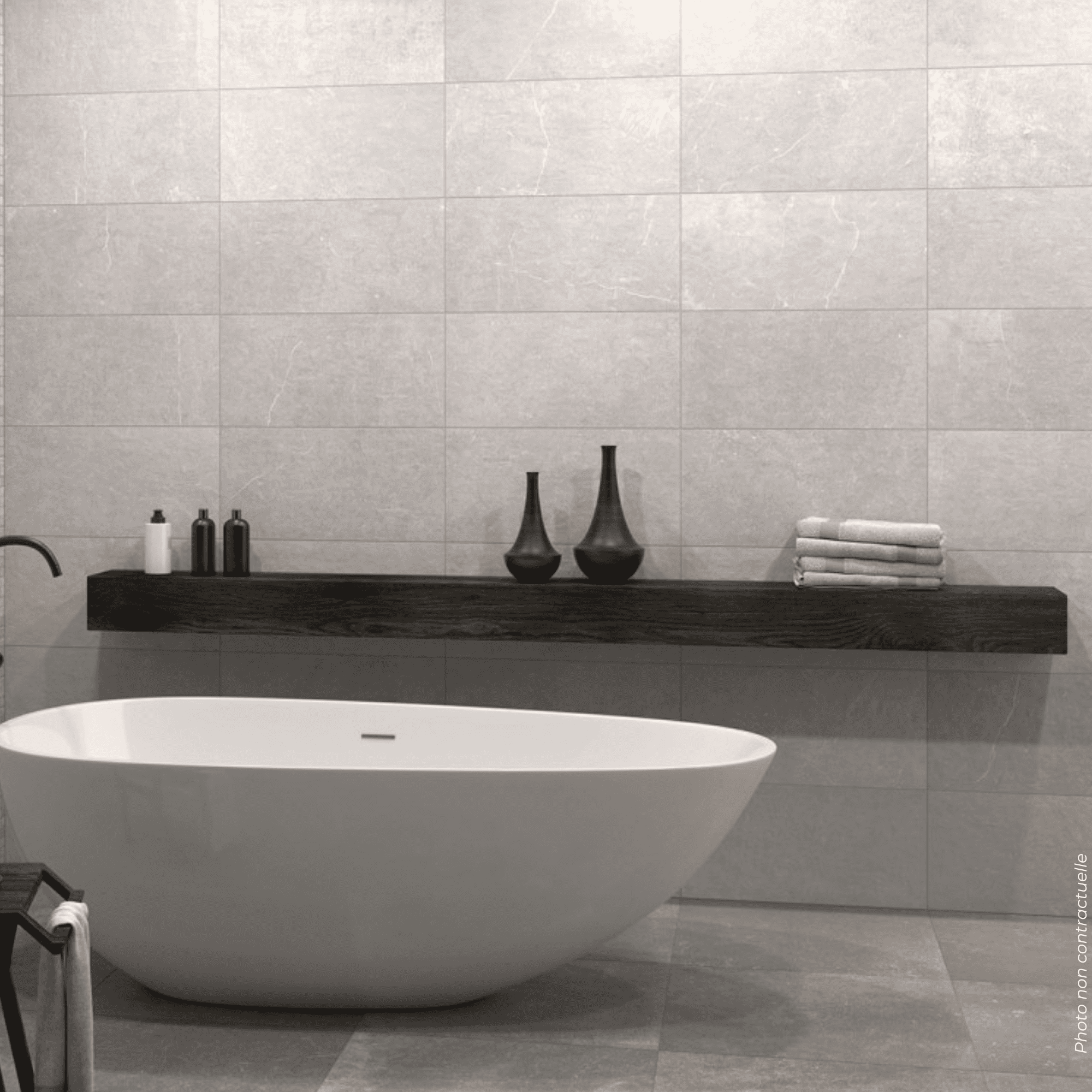 30X60 Q-STONE GRIS CLAIR R10 - REF GENERIQUE