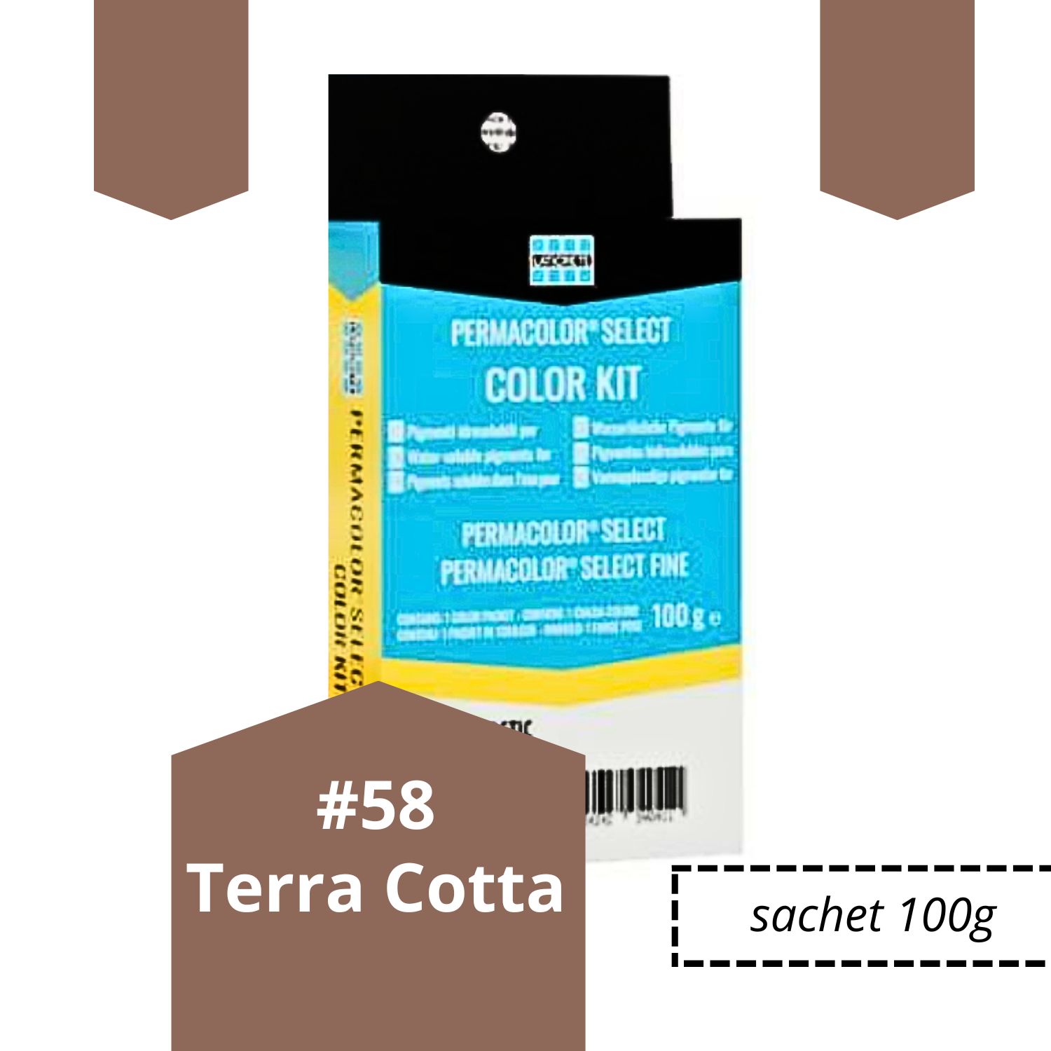 CIMENT JOINT PERMACOLOR #58 TERRA COTTA