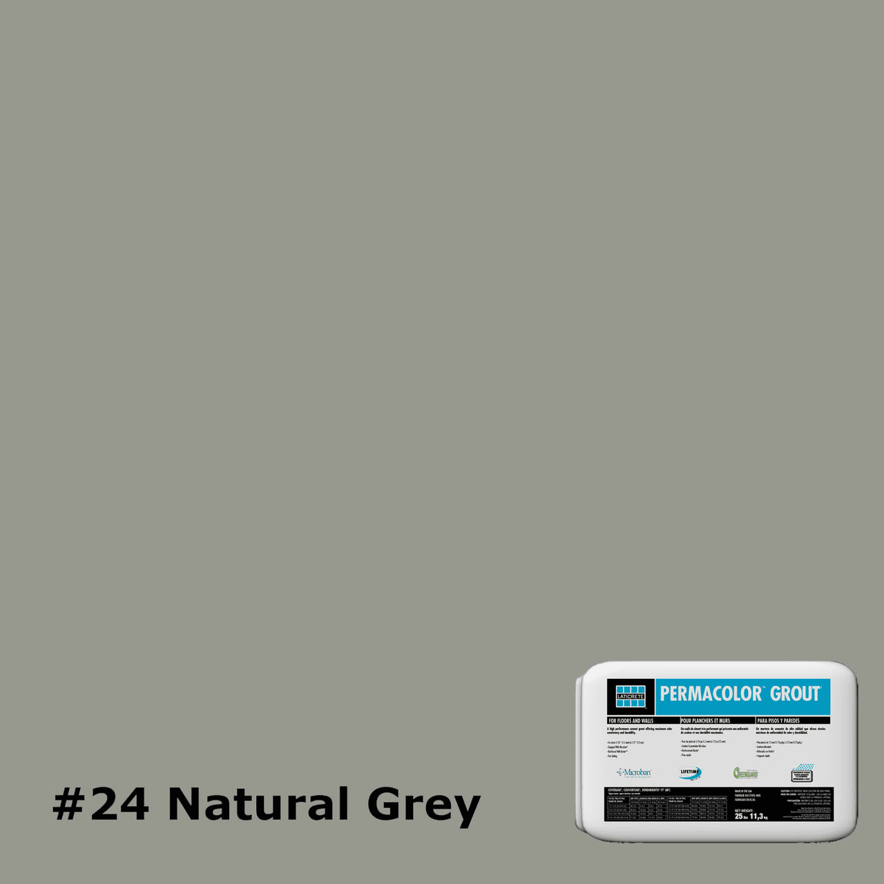 CIMENT JOINT PERMACOLOR #24 NATURAL GREY