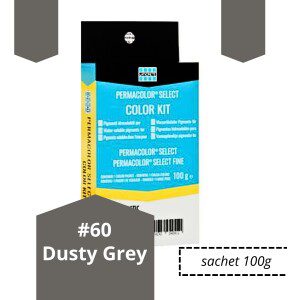 CIMENT JOINT PERMACOLOR #60 DUSTY GREY GRIS FONCE