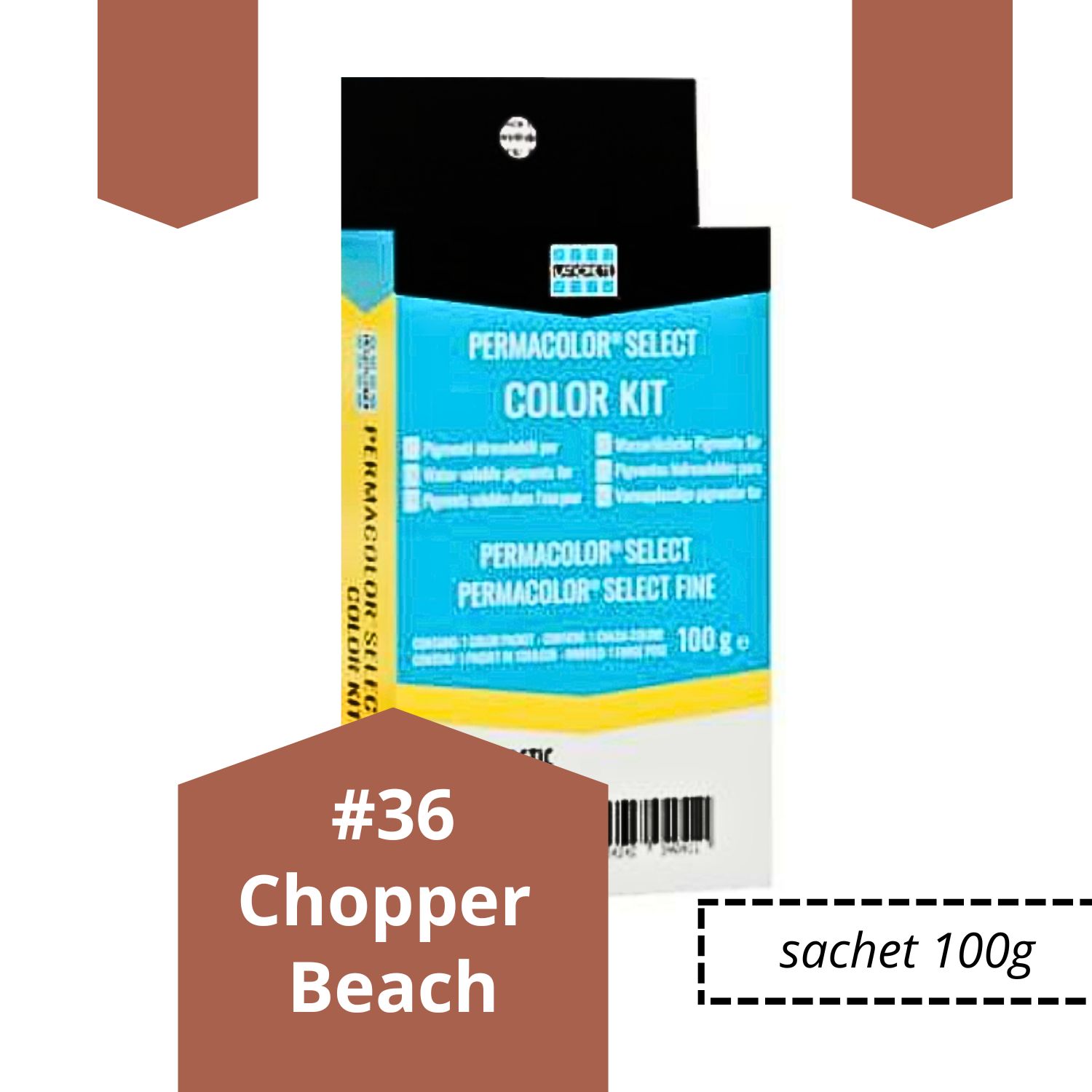 CIMENT JOINT PERMACOLOR #36 CHOPPER BEACH ROUILLE
