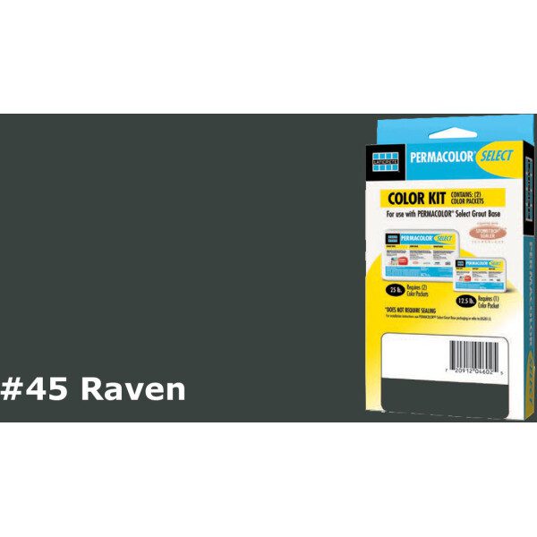 CIMENT JOINT PERMACOLOR #45 RAVEN ANTHRACITE – Image 2