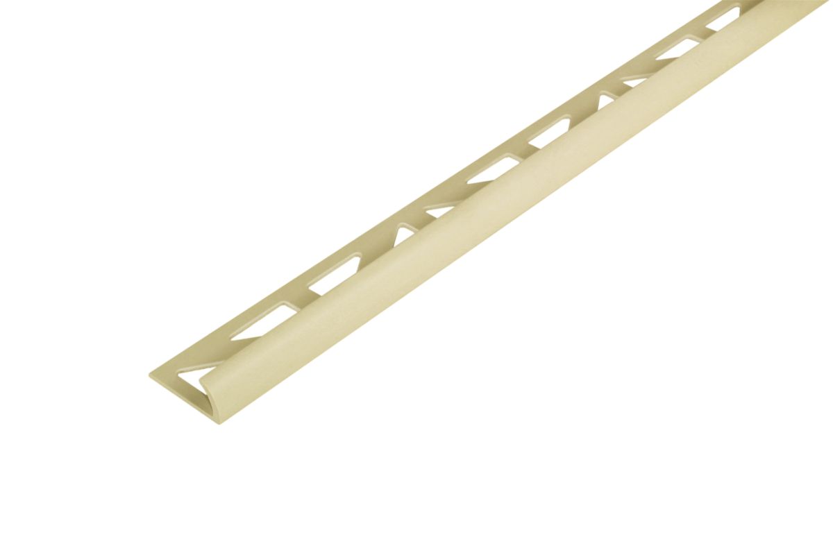 PROFILE 1/4 ROND PVC IVOIRE H12MM