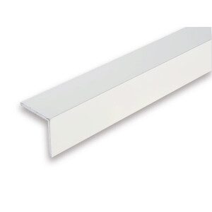 PROFILE CORNIERE ALU BLANC 30MM 2.50ML