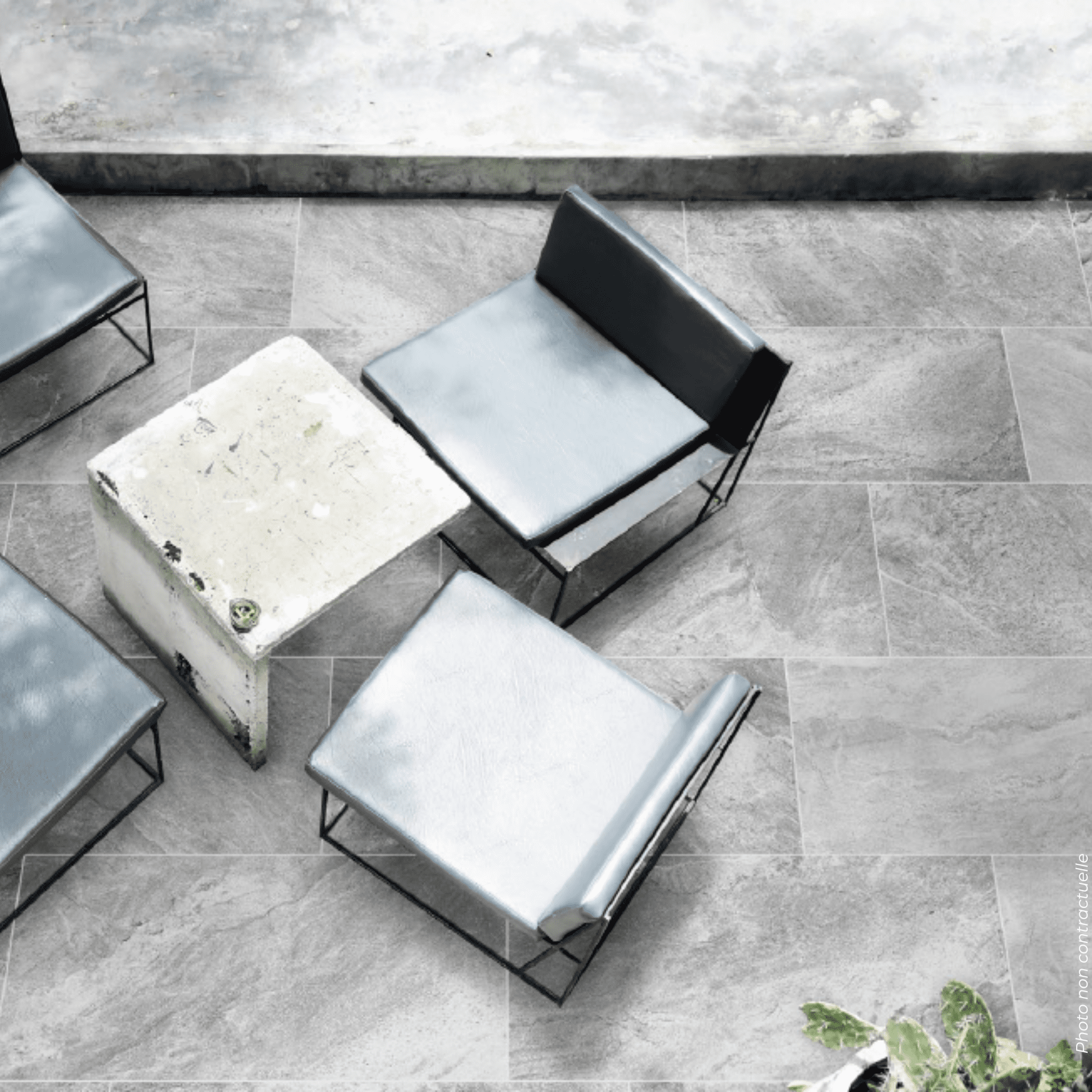 60X60 ALPS GRIS DALLE 2CM - REF GENERIQUE
