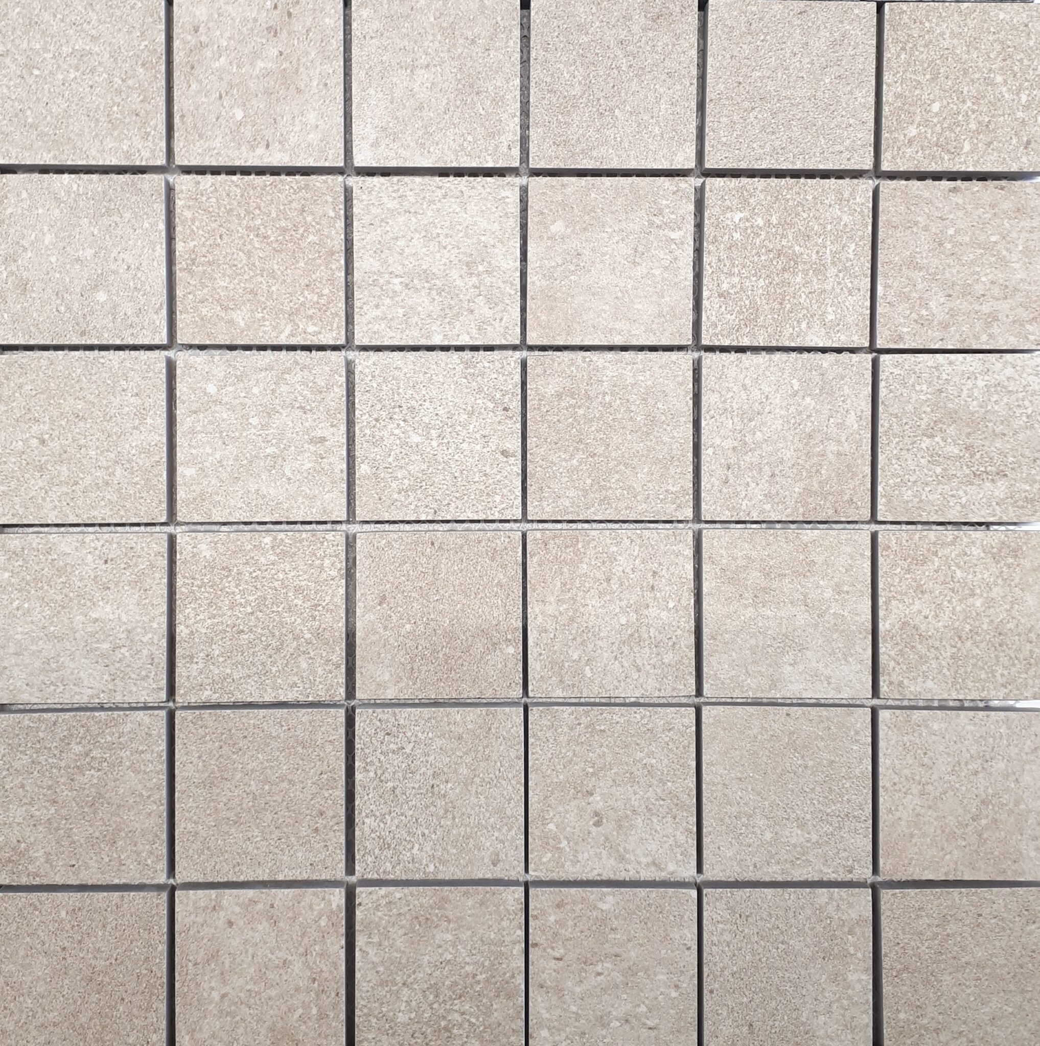 30X30 Q-STONE MOSAIC BEIGE 4.8X4.8 - REF GENERIQUE