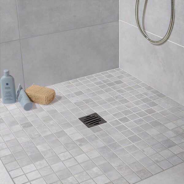 30X30 Q-STONE MOSAIC GRIS CLAIR 4.8X4.8CM -REF GEN – Image 2
