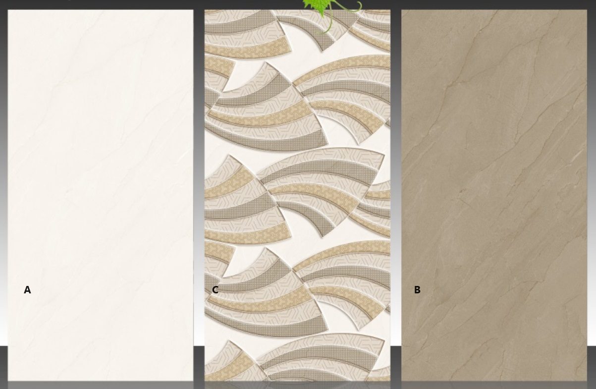 25X40 CORAIL GLOSSY BEIGE DECO