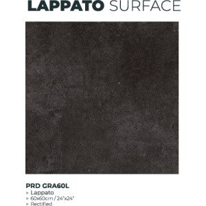 60X60 PARADA ANTHRACITE LAPATO - REF GENERIQUE