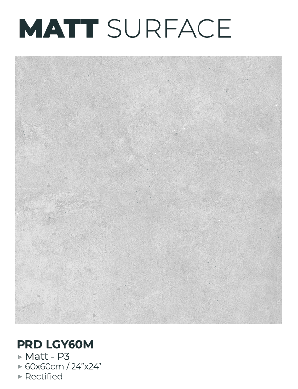 60X60 PARADA GRIS CLAIR MAT - REF GENERIQUE – Image 5
