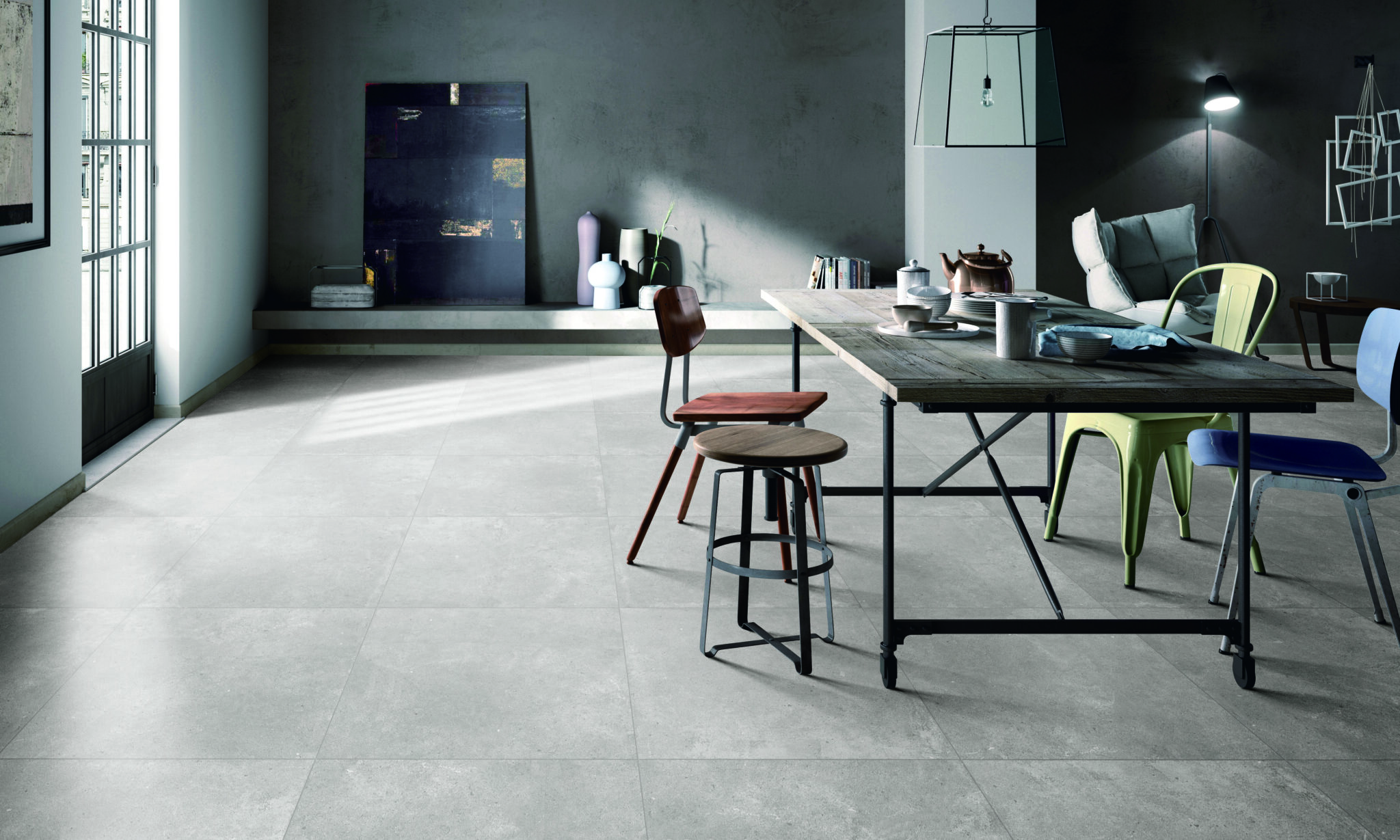60X60 PARADA GRIS CLAIR MAT - REF GENERIQUE – Image 2