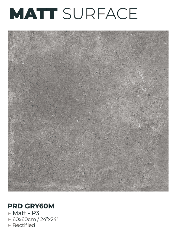 60X60 PARADA GRIS MAT - REF GENERIQUE – Image 3