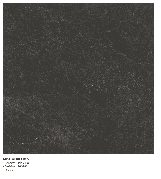 60X60 MAGIC STONE NOIR SMOOTH GRIP - REF GENE
