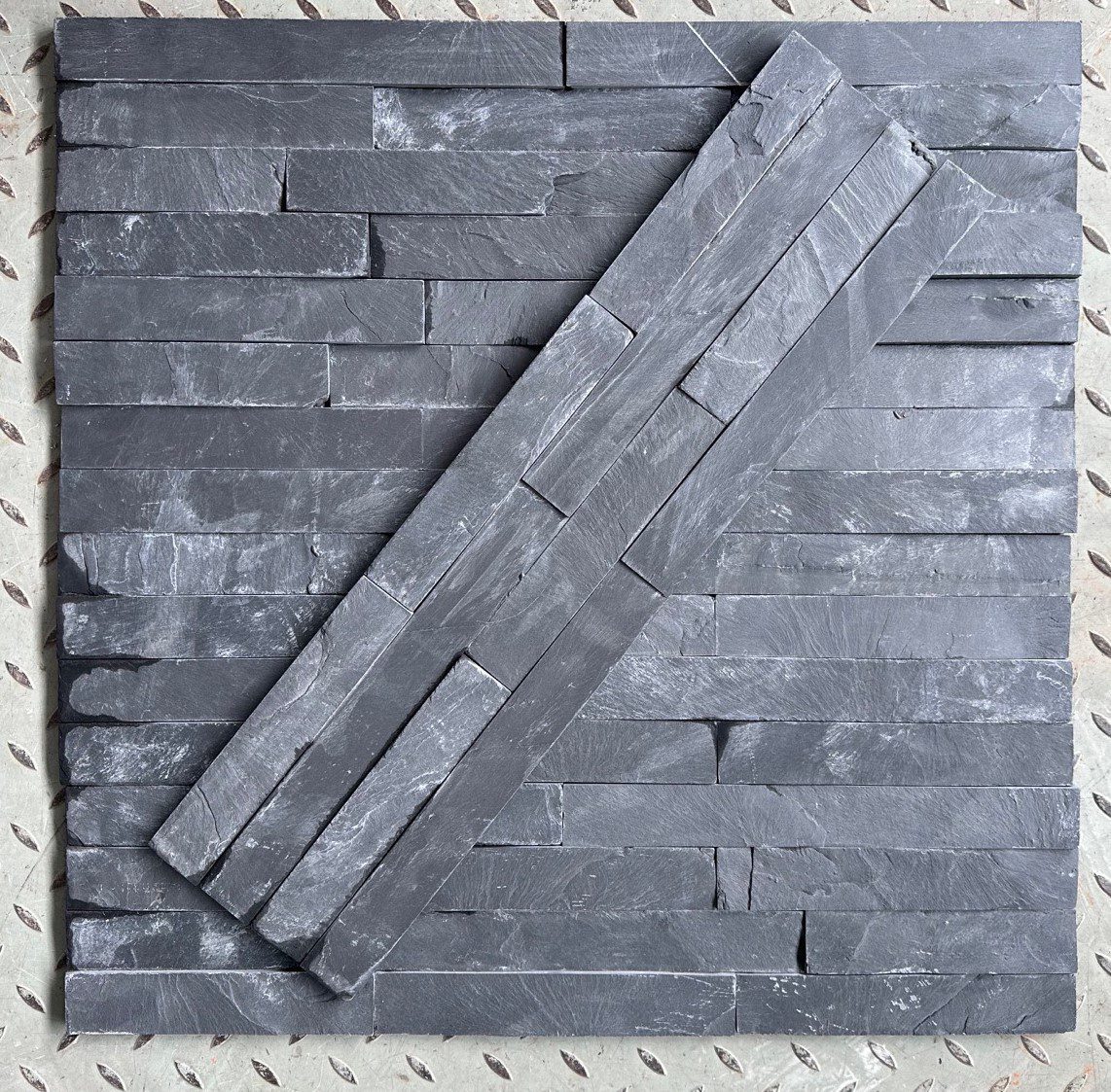 15X60 PIERRE DE PAREMENT GRIS FONCE NG - BAIN GX0