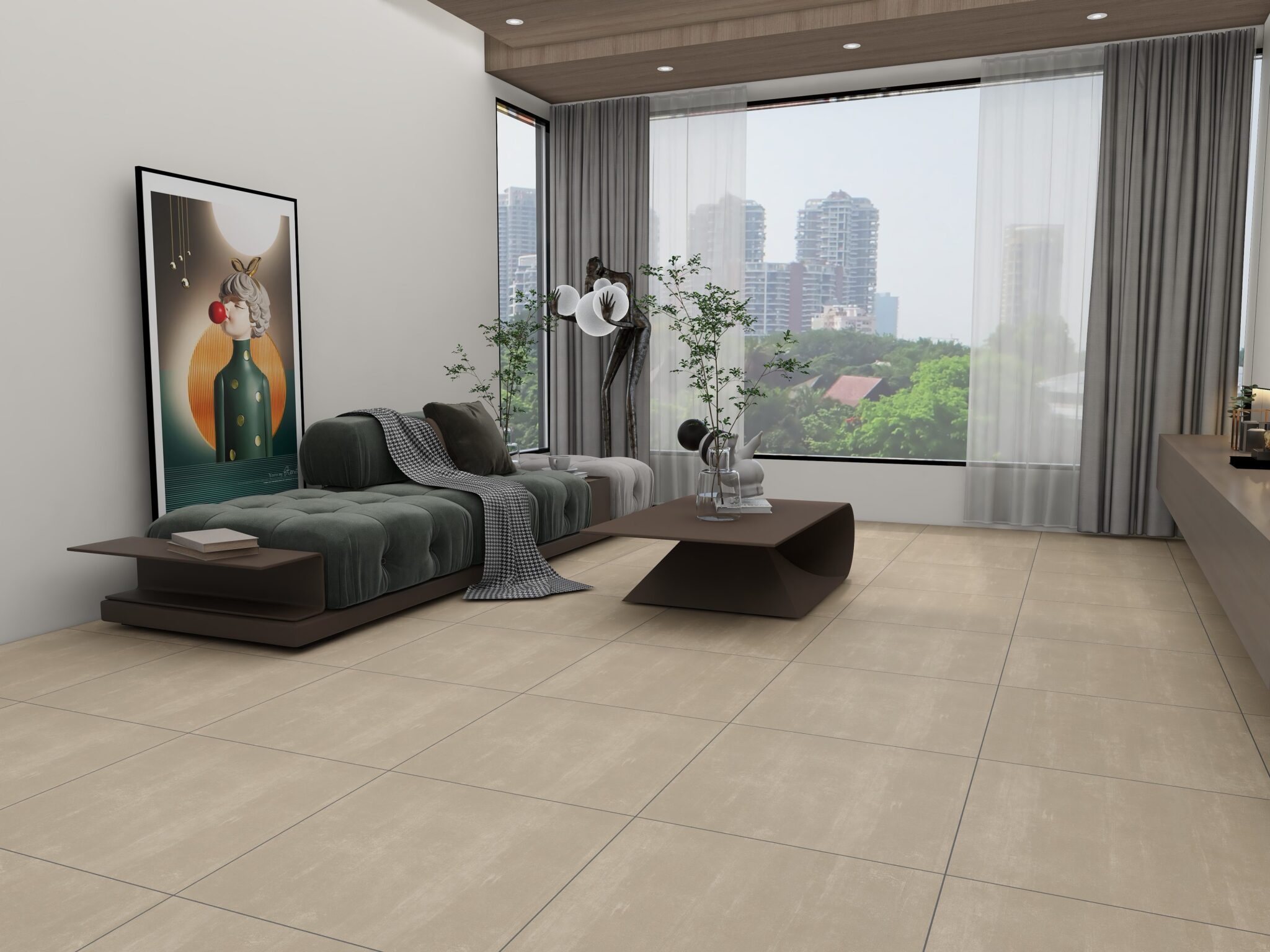 60X60 LOFT TAUPE R9 - REF GENERIQUE – Image 13