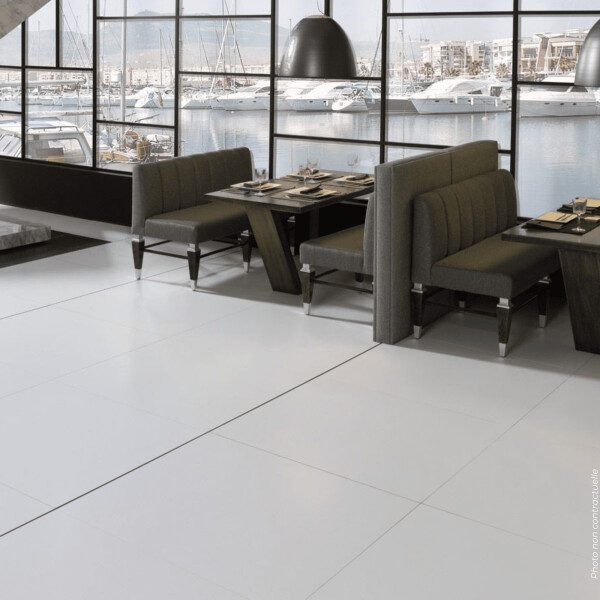 59.6X59.6 BLANC MATT WHITE PORCELANOSA - BAIN 35C2