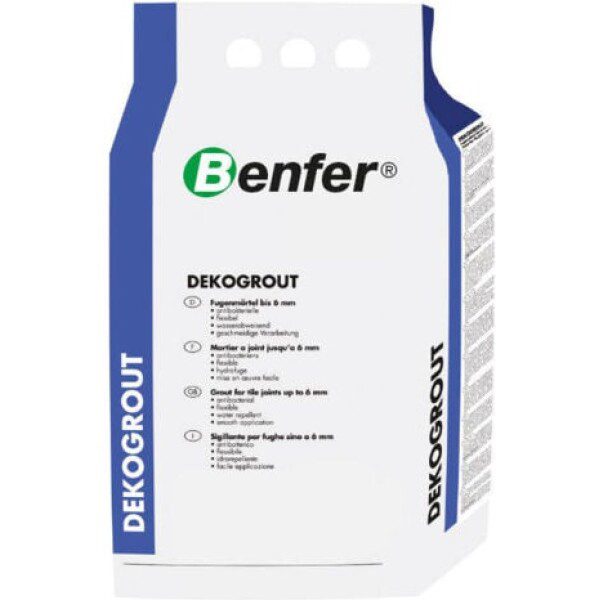 CIMENT JOINT 5KG BLANC DEKOGROUT BENFER