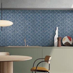 25.9X27.3 ECAILLE MOSAIC GRIS BRILLANT