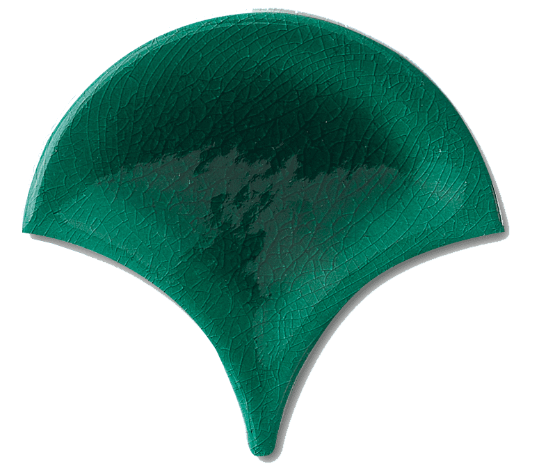 25.9X27.3 ECAILLE MOSAIC VERT FONCE BRILLANT – Image 4