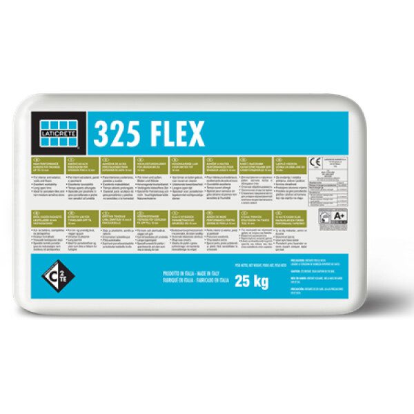 CIMENT COLLE C2 BLANC 25KG 325 FLEX C2TE LATICRETE