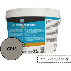 CIMENT JOINT EPOXY GRIS 3.2KG SPECTRALOCK PRO