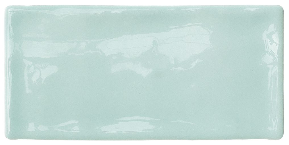 7.6X15.2 FAIENCE LUX VERT CLAIR BRILLANT