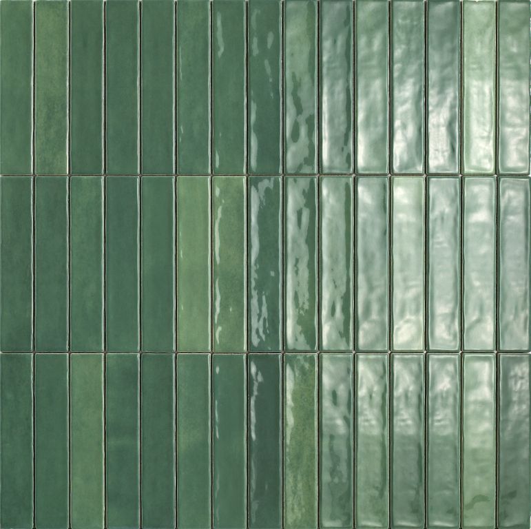 5X25 MALORCA VERT FONCE GLOSSY
