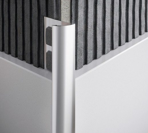 PROFILE 1/4 ROND ALU ANOD ARGENT H10MMX2.5ML